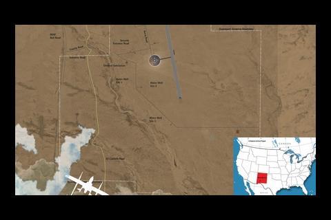 It will be located in the remote desert of New Mexico